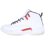 ナイキ Air Jordan 12 Retro Black/White/University Red エアジョーダン12 レトロ ハイカットスニーカー US9.5/27.5cm CT8013 106