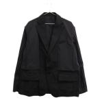 Sacai サカイ 24SS Suiting Jacket スイッチングジャケット 切替ナイロンテーラードジャケット ブラック 24-03265M