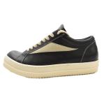 Rick Owens リックオウエンス VINTAGE SNEAKS/BLACK ヴィンテージスニーカー ローカット レザースニーカー RU02C7897LCGLVS ブラック