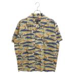 ショッピングpatagonia PATAGONIA パタゴニア 1995年 PATALOHA パタロハ シイラ柄 アロハシャツ 半袖 マヒマヒ ヴィンテージ ベージュ