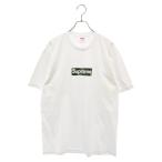 SUPREME シュプリーム 23AW Box Logo Tee カモフラボックスロゴプリント半袖Tシャツ クルーネックカットソー ホワイト