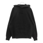 シュプリーム 22AW Satin Applique Hooded Sweatshirt サテン アップリケ フーデッド スウェットプルオーバ ーパーカー フーディー