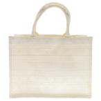 Christian Dior クリスチャンディオール BOOK TOTE カナージュ ブックトート ミディアム トートバッグ ホワイト