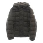 MONCLER モンクレール GUYENNE ウールヘリンボーン切替ダウンジャケット グレー 320914197885