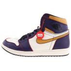ナイキ AIR JORDAN 1 RETRO HIGH OG CD6578-507 エアジョーダン1 ディフィアント レイカーズ シカゴ ハイカットスニーカー US10.5/28.5cm