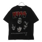 VINTAGE ヴィンテージ 90s KISS ALIVE WORLDWIDE TOUR 96‐97 キス アライブワールドワイド 半袖Tシャツ バンドTシャツ ブラック