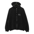 バレンシアガ 24AW Inside Out Regular Zip-Up Hoody インサイドアウトレギュラージップアップフーディ パーカー ブラック 808339 TRVF3