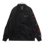 Yohji Yamamoto ヨウジヤマモト ×New Era 18SS ロゴ刺繍 スカル&ローズプリント コーチジャケット HW-Y30-601