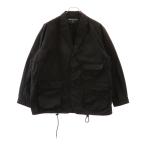 COMME des GARCONS HOMME コムデギャルソンオム 24AW 異素材パッチワーク テーラードジャケット ブラック HN-J008