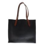 COACH コーチ リレートート ロゴエンボス レザートートバッグ ブラック G2321