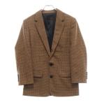 CELINE セリーヌ カシミヤフランネル テーラードジャケット ブラウン 2V20J367V