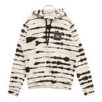 BURBERRY バーバリー 20AW Abstract Print Hoodie 総柄 プリント プルオーバーパーカー ホワイト 4563797