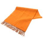 HERMES エルメス カシミヤ マフラー スカーフ オレンジ