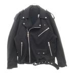 cvtvlist カタリスト Cut&Sew Riders Jacketライダースジャケット ブラック 2401030101