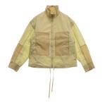 JIL SANDER + ジルサンダープラス ZIP SLEEVE PANELLED WINDBREAKER ウィンドブレーカージャケット イエロー