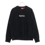 SUPREME シュプリーム 18AW Box Logo Crewneck ボックスロゴ クルーネックトレーナー スウェット ブラック