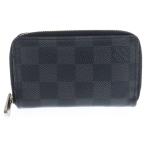 LOUIS VUITTON (ルイヴィトン) ダミエグラフィット ジッピー コインパース ラウンドファスナー コインケース N63076
