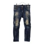 DSQUARED2 ディースクエアード 21AW Tidy Biker Jean タイディバイカージーンズ インディゴ S74LB0957 S30342