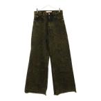 MARNI マルニ 23AW MARBLE DYED COTTON DENIM コットン デニムパンツ イエロー PUJU0019A0
