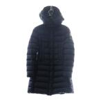 MONCLER モンクレール 17AW HERMINE エルミンヌ ロング ダウンコート ネイビー レディース C20934930005