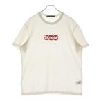 SUPREME シュプリーム 17AW ×LOUIS VUITTON ルイヴィトン モノグラムボックスロゴ プリント クルーネック 半袖Tシャツ ホワイト HDY92WJCB