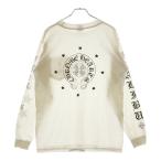 CHROME HEARTS クロムハーツ OLD フロントポケットCHプリント クルーネック 長袖Tシャツ ホワイト