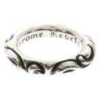 CHROME HEARTS クロムハーツ SCRL BAND スクロールバンド リング シルバー BCA351