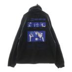 OFF-WHITE オフホワイト タートルネック ロゴプリントスウェット ブラック OMBA039F19E30009