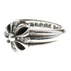 ショッピングHEARTS CHROME HEARTS クロムハーツ CUTOUT CH PLS SML P D スモールカットアウトプラス PAVEダイヤ シルバーリング