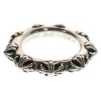 CHROME HEARTS クロムハーツ CROSS BAND クロスバンド リング シルバー BCA342