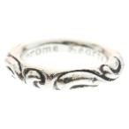 CHROME HEARTS クロムハーツ SCRL BAND スクロールバンド リング シルバー BCA351