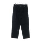 CHROME HEARTS クロムハーツ CARPENTER DOUBLE KNEE カーペンターダブルニー パンツ ブラック