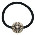CHROME HEARTS クロムハーツ HAIRBAND クロスボール ヘアバンド ヘアゴムコンチョ シルバー BCA151