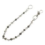CHROME HEARTS クロムハーツ DICE 1CRS BALL-SHORT1 ショート2クリップダイスクロスボール シルバーウォレットチェーン