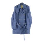 ショッピングオンラインコース MICHAEL KORS マイケルコース 総柄デニムジャケット ネイビー JF420G7GQC