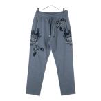 ショッピングGABBANA DOLCE & GABBANA ドルチェアンドガッバーナ フローラル刺繍 コットン スウェットパンツ グレー