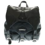 CHROME HEARTS クロムハーツ BACKPACK CH CROSS-L ラージバックパック CHクロス付きガンスリンガーストラップレザーバックパック ブラック