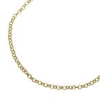 CHROME HEARTS クロムハーツ 22K NECKCHAIN R16 ロールチェーンネックレス 16inch ゴールド