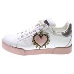ドルチェアンドガッバーナ DG-I-Heart Portofino ポルトフィーノ ハートワッペン ローカットスニーカー CK 0150 レディース