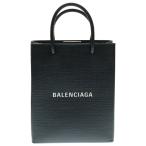 BALENCIAGA バレンシアガ ラージ ショッピングバッグ 2WAY ハンドバッグ ショルダーバッグ ブラック レザー 693805