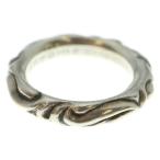 ショッピングCHROME CHROME HEARTS クロムハーツ SCRL BAND スクロールバンド リング シルバー BCA351