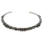 ショッピングHEARTS CHROME HEARTS クロムハーツ BANGLE SBT SBTバンドバングル ブレスレット シルバー BCA126