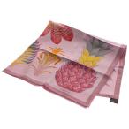 HERMES エルメス カレ90 Index Bromeliacase ブロメリアの目録 シルクスカーフ ピンク