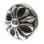 ショッピングHEARTS CHROME HEARTS クロムハーツ STUD CRSBLL クロスボールスタッドピアス シルバー BCA110