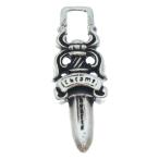CHROME HEARTS クロムハーツ #5 DAGGER ZIP1 ダガージップ シルバーネックレストップ シルバー