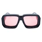 ショッピングロエベ LOEWE ロエベ ビックスクエア フレーム サングラス ブラック/ピンク LW40064U