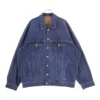 BALENCIAGA バレンシアガ Oversized Denim Jacket デニムジャケット インディゴ 773615 TOW58
