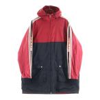 GUCCI グッチ 中綿入り フーディコート レッド/ブラック 538275 Z9687