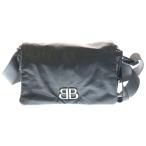 BALENCIAGA バレンシアガ MONACO FLAP MES S モナコ スモール レザー ショルダーバッグ ブラック 806630 2ABCI
