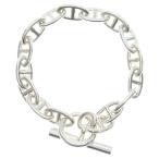 HERMES Hermes Chaine d'Ancre GM 16LINKshe-n Dunk ruGM цепь браслет серебряный 